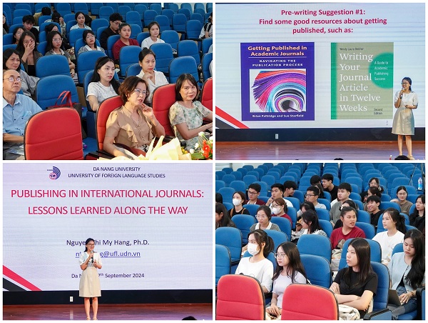 A group of people in a lecture hallDescription automatically generated